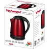 Techwood TBI-1855 chaleira elétrica sem fios em aço inoxidável, 1,8 L (TBI-1855)