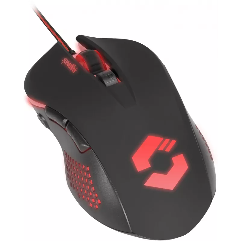 Speedlink Torn rato para jogos, preto (SL-680008-BKBK)
