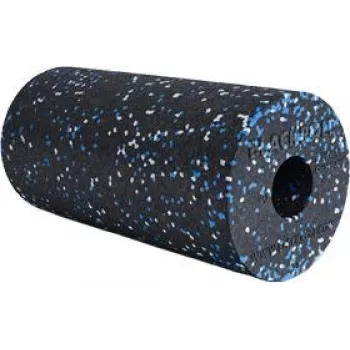 Rolo de fascias BLACKROLL preto branco azul 30 x 15 cm