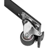 Conjunto de rodízios giratórios SilverStone SST-RAC-SRW-002 (2 rodas, preto, rotação 360°, travão Total Lock)