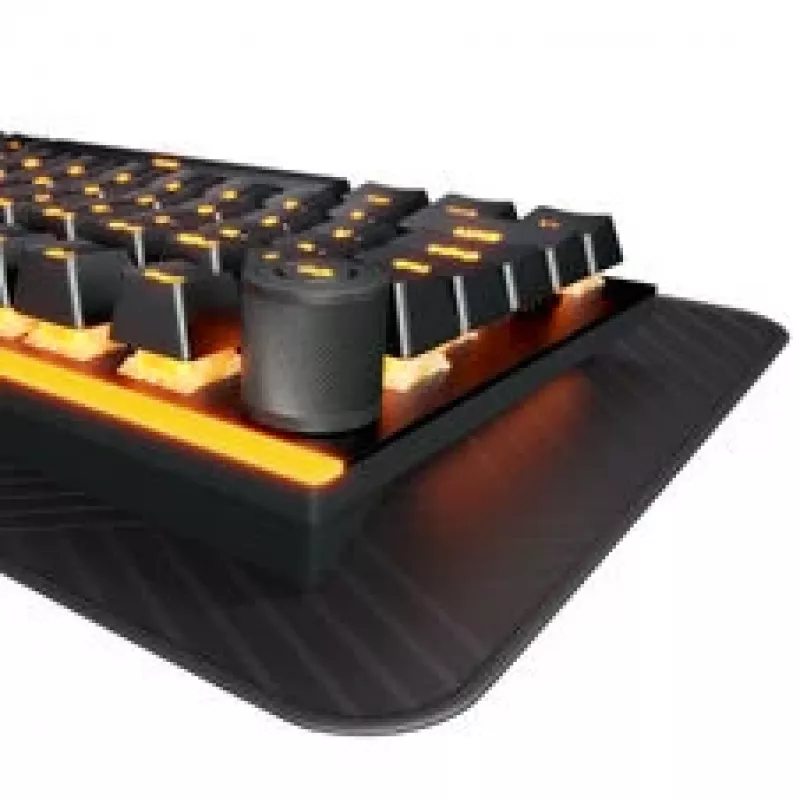 Teclado gaming com fios be quiet! Light Mount TKL Silent Linear RGB, preto