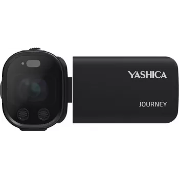 Máquina fotográfica digital Yashica YAS-DGCDJN-BK 20MP com zoom digital 8x, vídeo Full HD, LCD 2,7 polegadas, preto