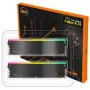 Kit de preenchimento RGB V-Color Manta XSky para DDR5, sem DRAM, ARGB - Dual-Kit, preto