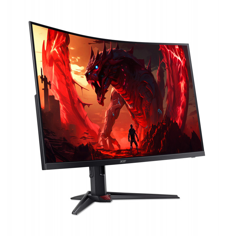 Monitor gaming curvo Acer Nitro XZ273UX2bmiiprx 27 polegadas WQHD VA 240Hz 1ms FreeSync Premium HDR400