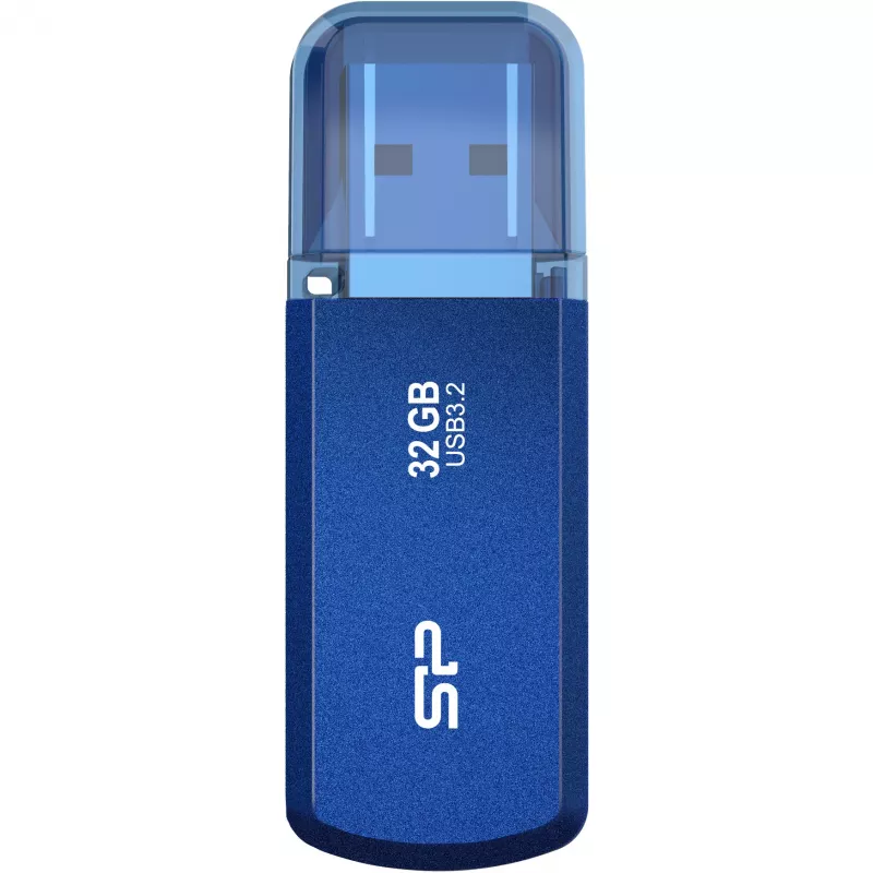 Pen drive retrátil Silicon Power 32GB USB 3.2 Gen 1 SP032GBUF3202V1B