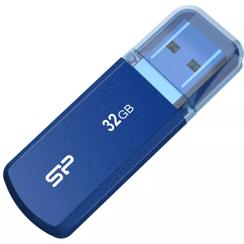 Pen drive retrátil Silicon Power 32GB USB 3.2 Gen 1 SP032GBUF3202V1B