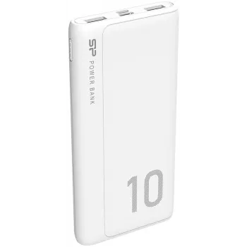 Silicon Power GP15 10000 mAh power bank, branco (SP10KMAPBKGP150W)
