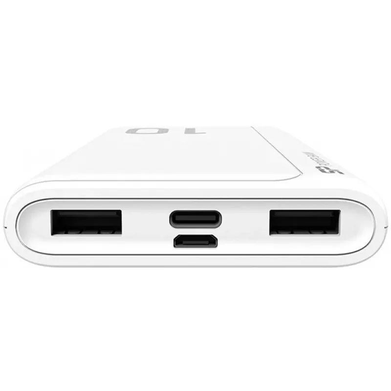 Silicon Power GP15 10000 mAh power bank, branco (SP10KMAPBKGP150W)