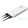 Silicon Power GP15 10000 mAh power bank, branco (SP10KMAPBKGP150W)