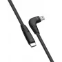 Silicon Power Boost Link Nylon LK50CL Cabo de USB-C para Lightning, 1 m, cinzento