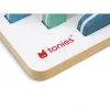 Estante de chão TONIES Mini - Berg 11003982 metal cromado prateado 2 prateleiras estante de chão