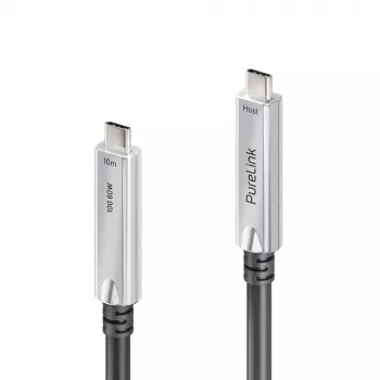 Cabo ótico ativo USB-C PureLink FiberX 10 FX-I605-010 10m 10Gbps preto