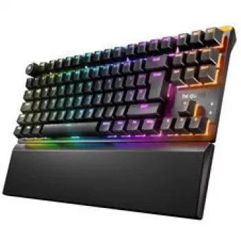 be quiet! Light Mount TKL teclado gaming mecânico tátil silencioso, retroiluminação RGB, tenkeyless, com fios, preto