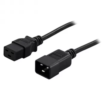 BlueWalker PowerWalker cabo de alimentação IEC 60320 C19 para C20 1,8 m preto