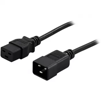 BlueWalker PowerWalker cabo de alimentação IEC 60320 C19 para C20 1,8 m preto