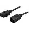 BlueWalker PowerWalker cabo de alimentação IEC 60320 C19 para C20 1,8 m preto