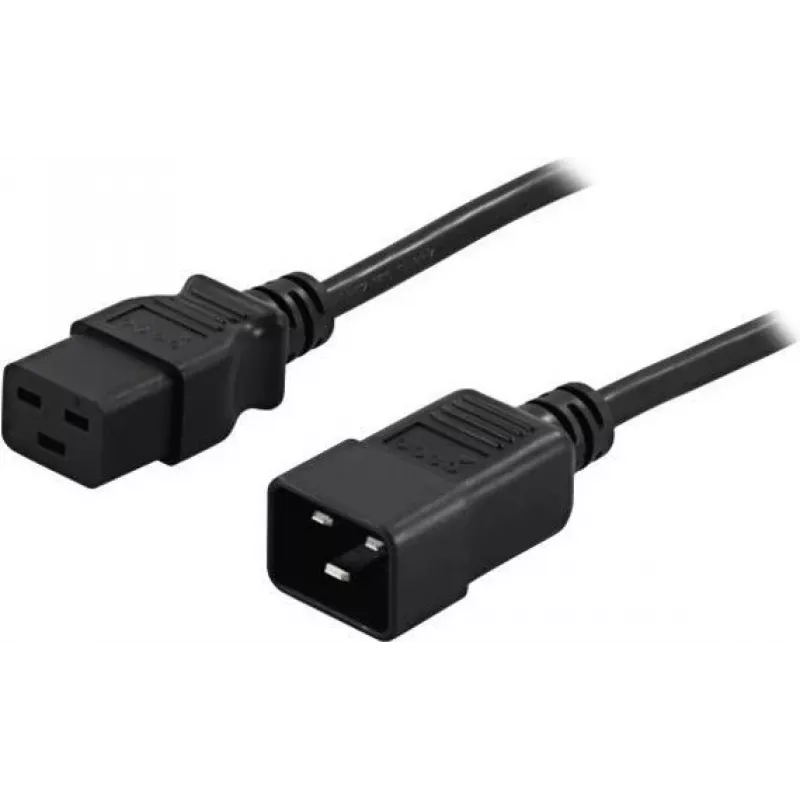 BlueWalker PowerWalker cabo de alimentação IEC 60320 C19 para C20 1,8 m preto