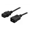 BlueWalker PowerWalker cabo de alimentação IEC 60320 C19 para C20 1,8 m preto