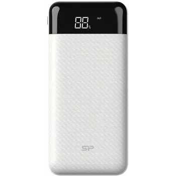 Silicon Power GP28 10000 mAh power bank, branco (SP10KMAPBKGP280W)
