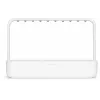 Click & Grow Smart Garden 9 horta interior de ervas e legumes com lâmpadas LED de crescimento, autorrega, 9 cápsulas de plantas, branco