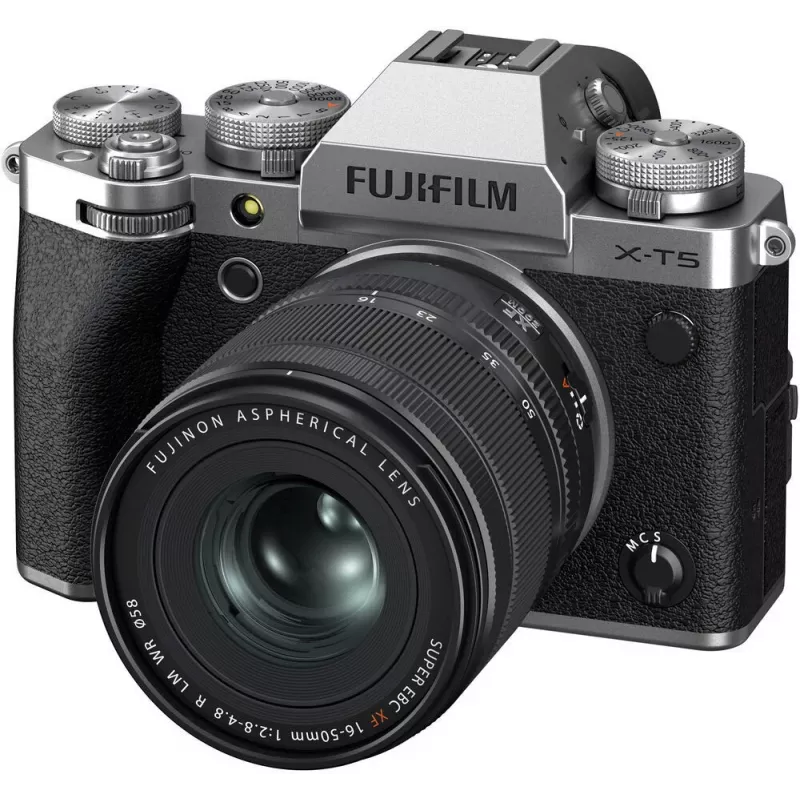 Fujifilm X-T5 / XF16-50mm F2.8-4.8 R LM WR câmara sem espelho em kit, prateada (16939461)