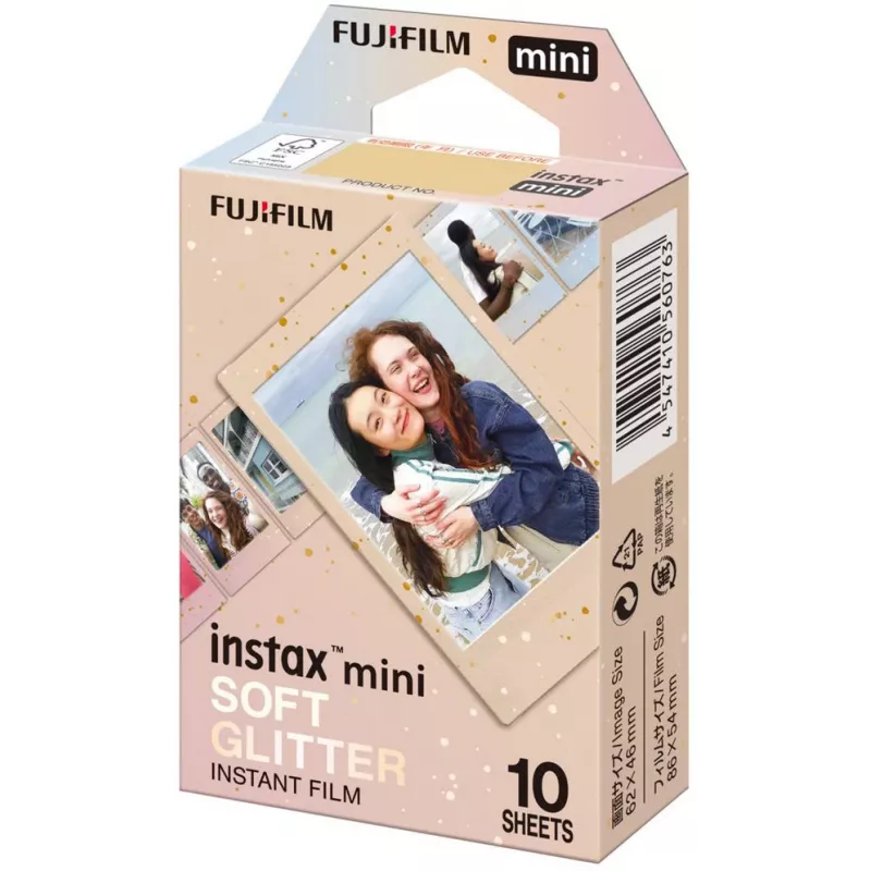 Fujifilm instax mini Filme Soft Glitter (10 exposições)