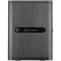 SilverStone Technology SST-CS240 Caixa NAS Mini-ITX preta com 4 baías hot-swap