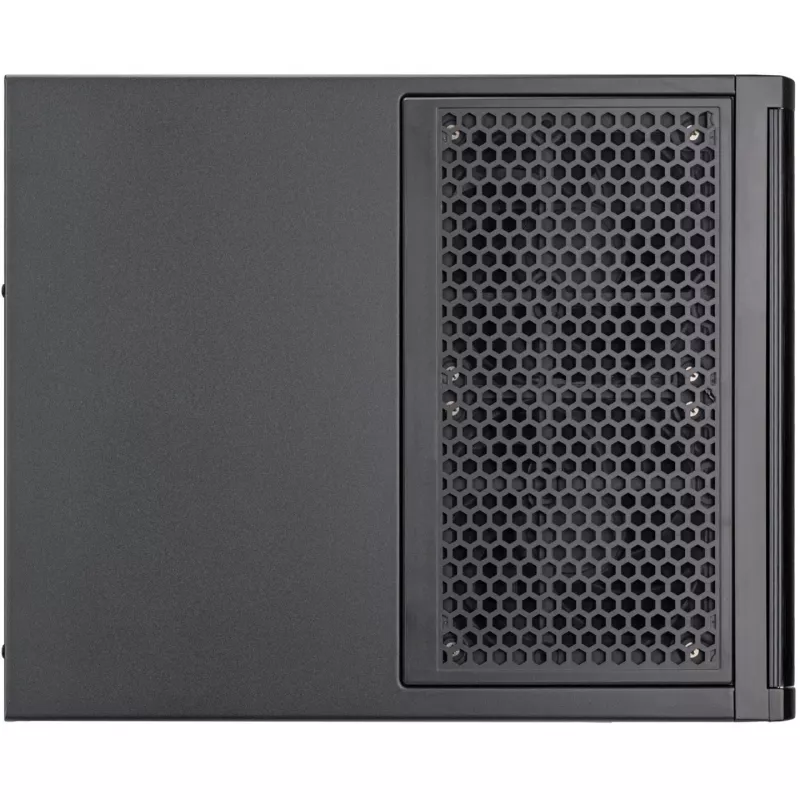 SilverStone Technology SST-CS240 Caixa NAS Mini-ITX preta com 4 baías hot-swap