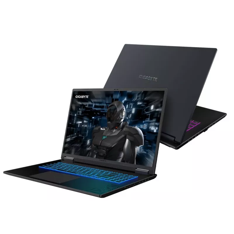 Gigabyte Gaming A18 PRO DYJG3EEBC4SH Portátil gaming de 18 polegadas, Intel Core 7 240H, 32GB RAM, 1TB SSD, GeForce RTX 5080, Windows 11 Home