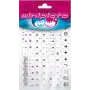 Kolm Lõvi Minipicto estónio, autocolantes para teclado (KB-UNI-EE01-WHT)
