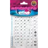 Kolm Lõvi Minipicto estónio/russo, autocolantes para teclado (KB-UNI-EE02-WHT-BLUE)