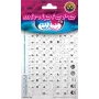 Kolm Lõvi Minipicto estónio/russo, autocolantes para teclado (KB-UNI-EE02-WHT-BLUE)
