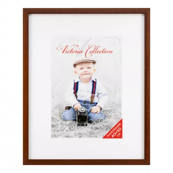 Victoria Collection Cubo moldura para fotografias 40x50, castanha (21426)