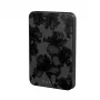 Burga Magnetic 5000 mAh Nocturnal Gunmetal powerbank sem fios