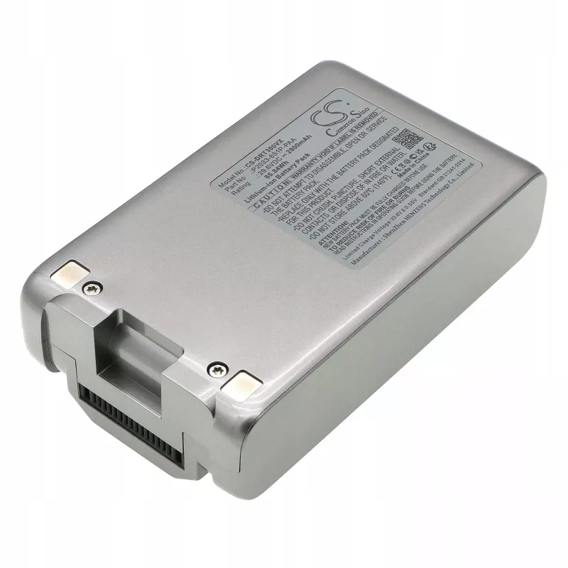 Cameron Sino 29.6V 2900mAh bateria de iões de lítio para aspirador vertical Dreame T30 (substitui P2033-8S1P-PAA)