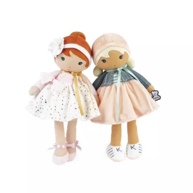 Kaloo Valentine boneca de peluche 32 cm em caixa de presente Tendresse