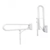 Barra de apoio rebatível HD-05, 76 cm, branco