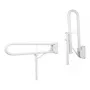 Barra de apoio rebatível HD-05, 76 cm, branco