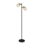 Candeeiro de pé Shadow 2xE14 preto/dourado