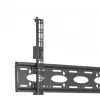 B-TECH AV BT8448-150/BB suporte de teto universal extra-grande para ecrãs planos com haste de 1,5 m Ø50 mm, VESA até 1100x700, 130 kg, preto