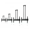 B-TECH AV BT8448-150/BB suporte de teto universal extra-grande para ecrãs planos com haste de 1,5 m Ø50 mm, VESA até 1100x700, 130 kg, preto