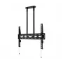 B-TECH AV BT8448-150/BB suporte de teto universal extra-grande para ecrãs planos com haste de 1,5 m Ø50 mm, VESA até 1100x700, 130 kg, preto