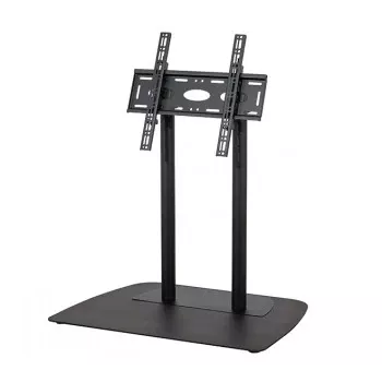 B-TECH AV SYSTEM X - suporte de chão universal baixo para ecrãs planos (VESA 600 x 400) - colunas de 0,75 m Ø50 mm