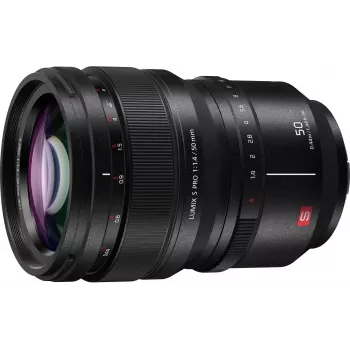 Panasonic Lumix S Pro 50mm f/1.4 objetiva, L-Mount, full-frame (S-X50E)