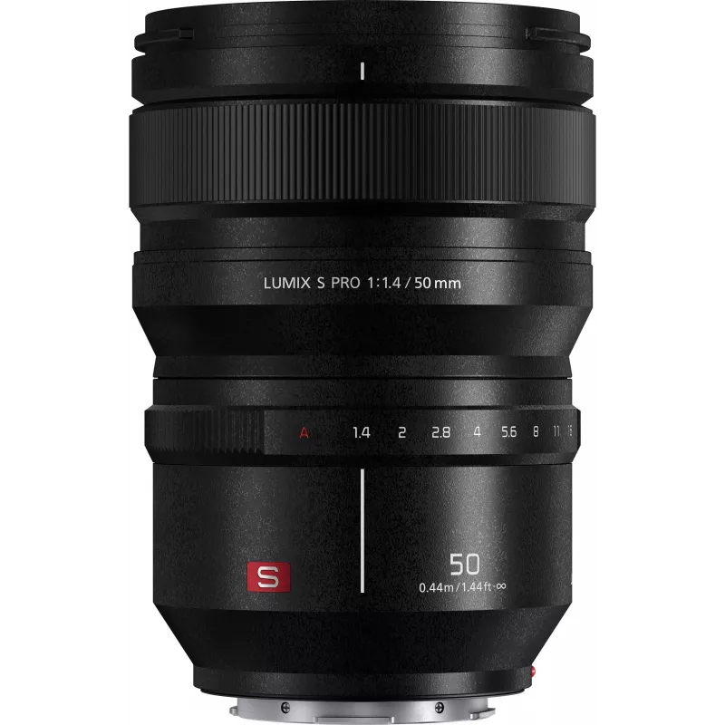 Panasonic Lumix S Pro 50mm f/1.4 objetiva, L-Mount, full-frame (S-X50E)