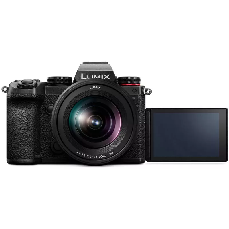 Panasonic Lumix DC-S5KE-K câmara de sistema full frame com kit de objetiva 20-60mm