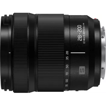 Panasonic Lumix S 28-200mm f/4-7.1 Macro O.I.S. objetiva (L-Mount)