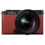 Câmara mirrorless full frame Panasonic Lumix DC-S9 com objetiva Lumix S 20-60mm f/3.5-5.6, crimson red (DC-S9KE-R)