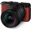 Câmara mirrorless full frame Panasonic Lumix DC-S9 com objetiva Lumix S 20-60mm f/3.5-5.6, crimson red (DC-S9KE-R)