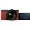 Câmara mirrorless full frame Panasonic Lumix DC-S9 com objetiva Lumix S 20-60mm f/3.5-5.6, crimson red (DC-S9KE-R)